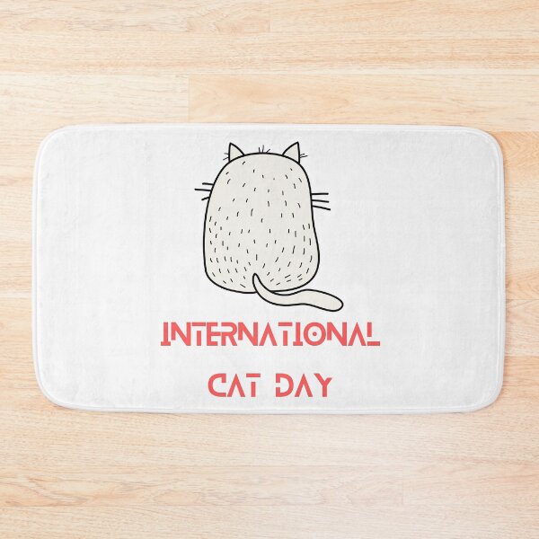 Item preview, International Cat day  designed and sold by Simo0455.