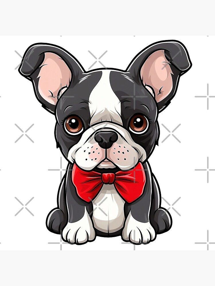 bulldog with bow tie