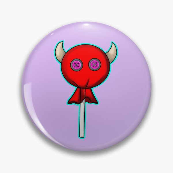 Item preview, cute demon pop designed and sold by Witchdom.