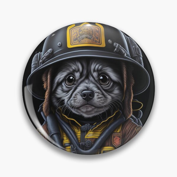 Item preview, Cute and Charming Fantasy Firefighter Puppy  designed and sold by PC-artist.