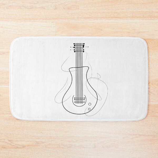 Item preview, Abstract Minimalist Guitar Lines designed and sold by Artwyz.