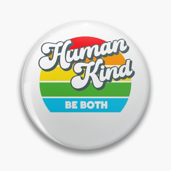 Item preview, HUMAN KIND BE BOTH kindness rainbow humankind love designed and sold by w1ckerman.