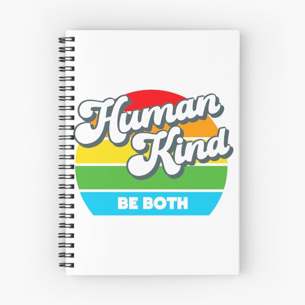 Item preview, HUMAN KIND BE BOTH kindness rainbow humankind love designed and sold by w1ckerman.