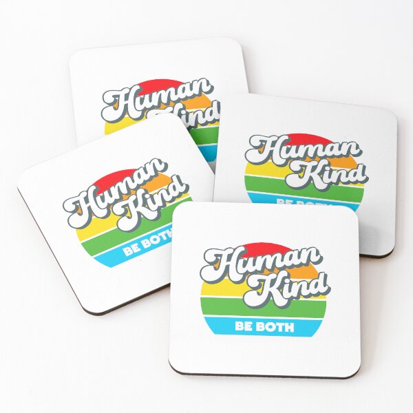 Item preview, HUMAN KIND BE BOTH kindness rainbow humankind love designed and sold by w1ckerman.