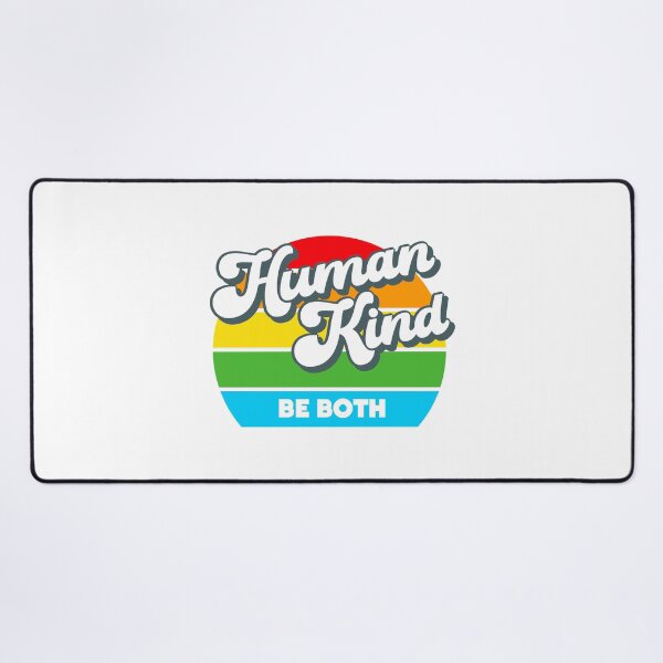 Item preview, HUMAN KIND BE BOTH kindness rainbow humankind love designed and sold by w1ckerman.