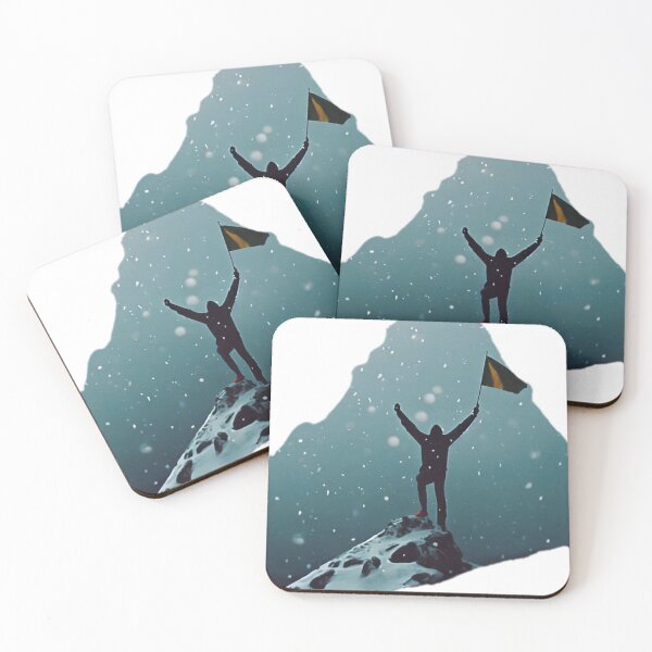 Item preview, Man On Top Of The Mountain designed and sold by KenjiSano.