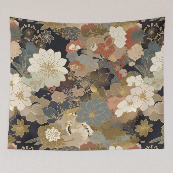 Item preview, Muted flowers designed and sold by baheeya.