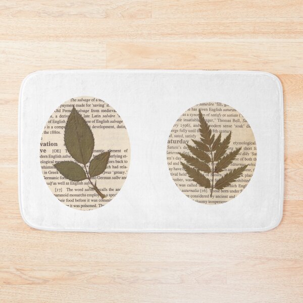 Item preview, Pressed leaves set B white designed and sold by Julianum.