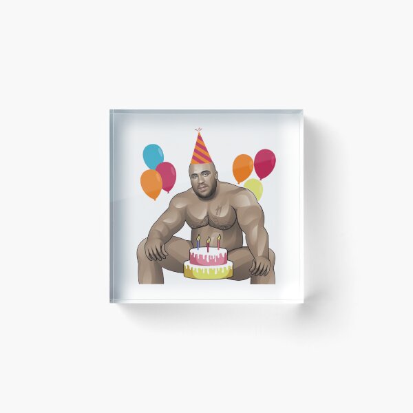Item preview, Barry wood birthday cake and birthday party   designed and sold by aovaiakiw58.