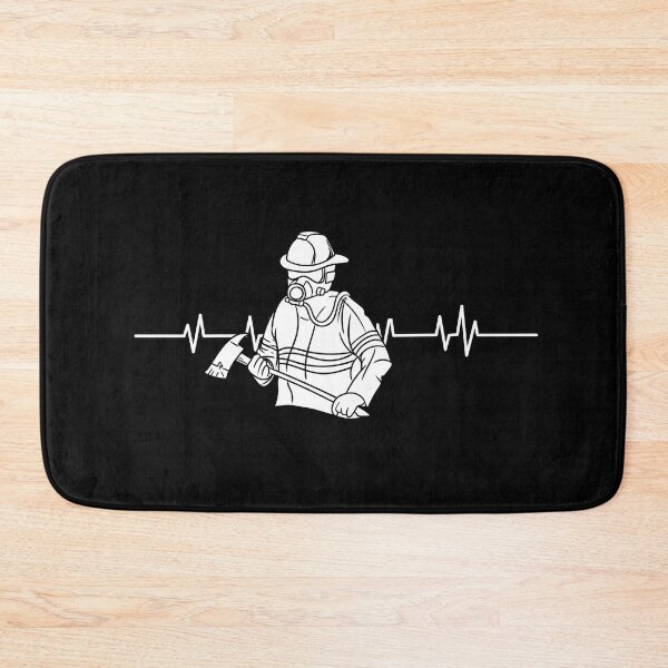 Item preview, Volunteer Heartbeat Firefighter Fire Brigade  designed and sold by Pubi.