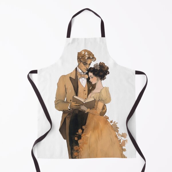 Item preview, Reading Couple Romantic Book Literary  designed and sold by She was a  Dreamer....