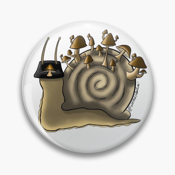 Item preview, Mr. Snail Wearing What He Loves designed and sold by UntitledValentine.