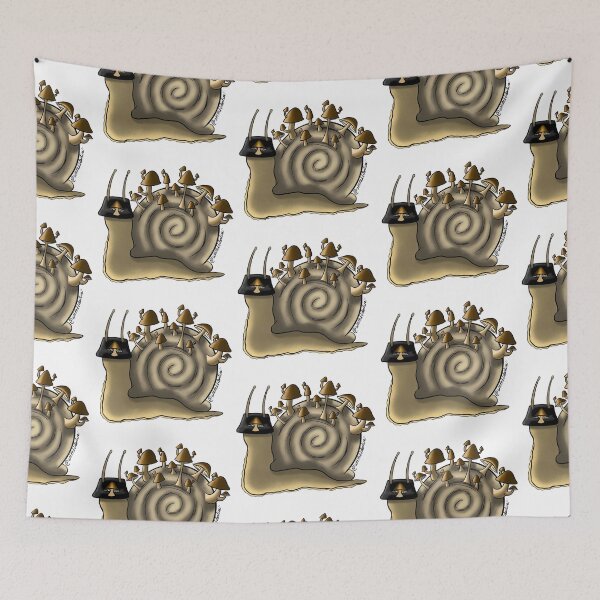 Item preview, Mr. Snail Wearing What He Loves designed and sold by UntitledValentine.