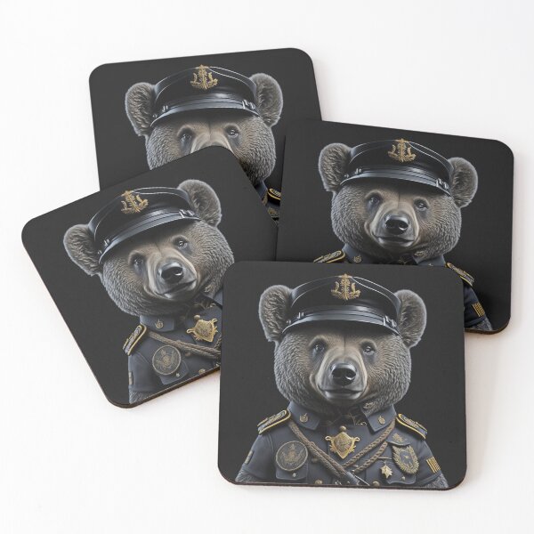 Item preview, Cute and Charming Fantasy Army Officer Bear designed and sold by PC-artist.