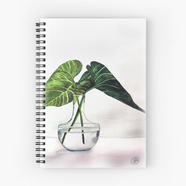 Item preview, Anthurium Leaves In Glass vase designed and sold by Lallinda.