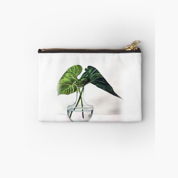 Item preview, Anthurium Leaves In Glass vase designed and sold by Lallinda.