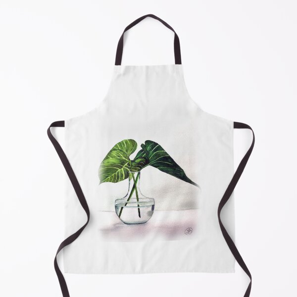 Item preview, Anthurium Leaves In Glass vase designed and sold by Lallinda.