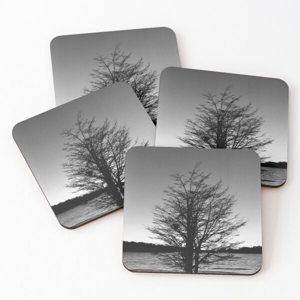 Item preview, Tree over a frozen lake designed and sold by jpechenique.