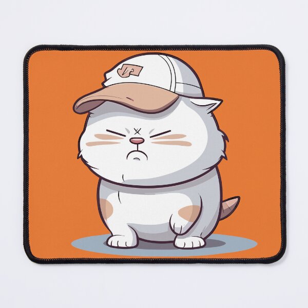 Item preview, Weary Whiskers: Tired Cat in Need of Rest designed and sold by Sleeygoy.