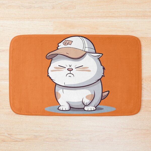 Item preview, Weary Whiskers: Tired Cat in Need of Rest designed and sold by Sleeygoy.