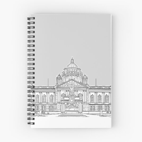 Item preview, Belfast City Hall (Grey) designed and sold by Adam Regester.