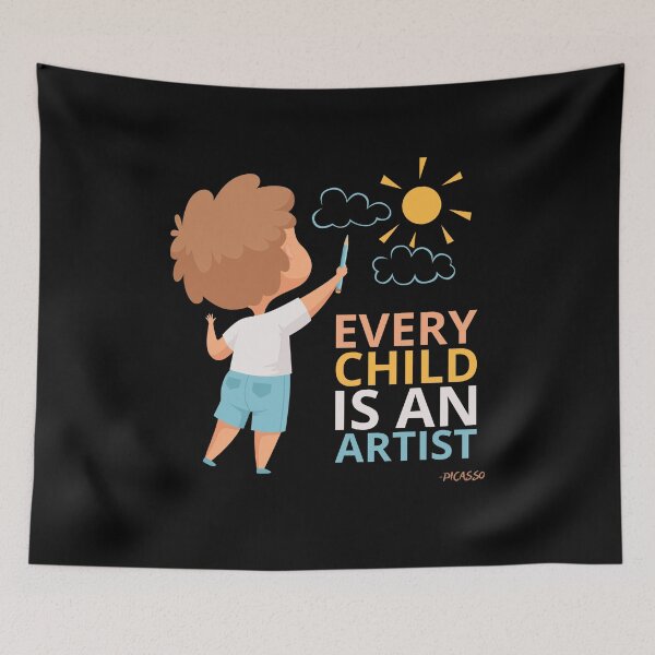 Item preview, Every Child Is An Artist designed and sold by predoks.
