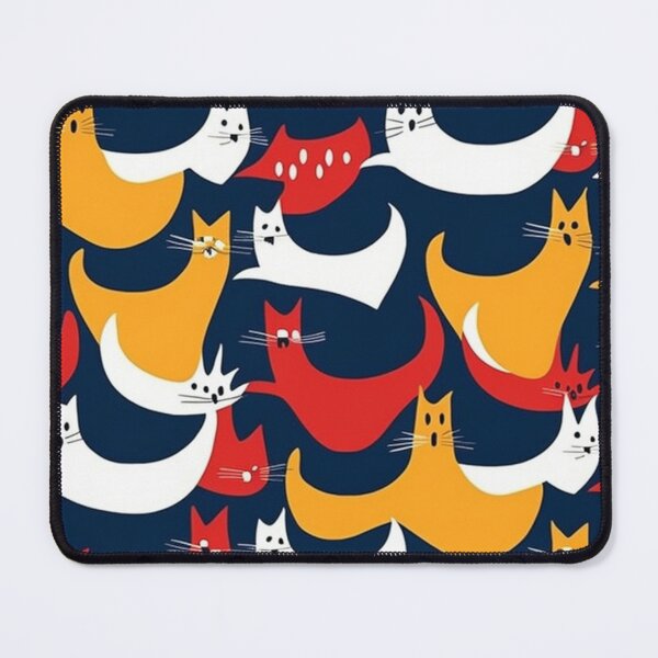 Item preview, Funny Cat wave pattern  designed and sold by Kiriharmo.