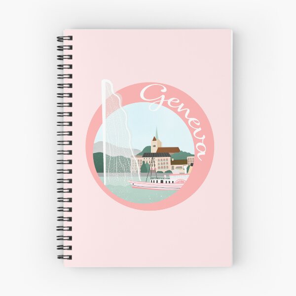 Item preview, Geneva skyline and Jet d'eau designed and sold by Home Cyn Home.