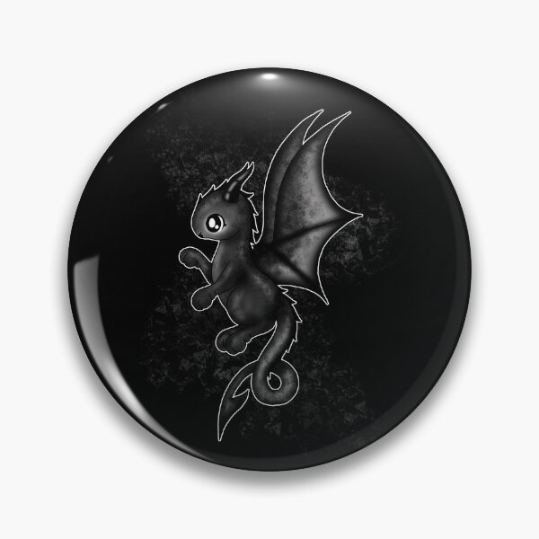 Item preview, cute Goth Dragon designed and sold by Pezi-Creation.