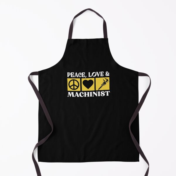 Item preview, Peace Love Machinist Craft Machine Operator Tool designed and sold by Pubi.