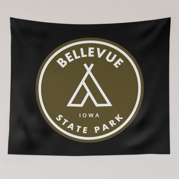 Item preview, Bellevue State Park Iowa Tent designed and sold by bivenart.