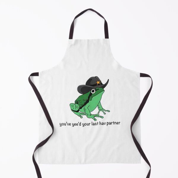 Item preview, Cowboy Frog Meme designed and sold by benedikfrost.