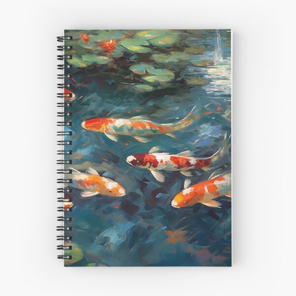 Item preview, Koi Fish Pond Design designed and sold by Aelbrn.