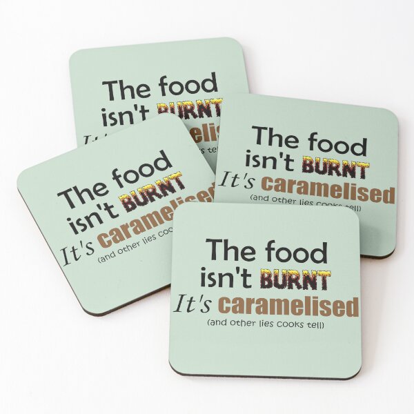 Item preview, The food isn't burnt designed and sold by GoMerchBubble.