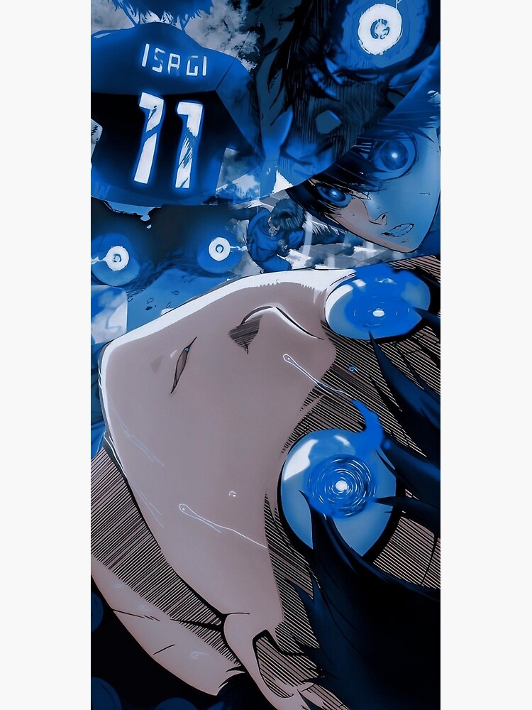 Isagi Yoichi Wallpaper Blue Lock Poster for Sale by IchibiDesign