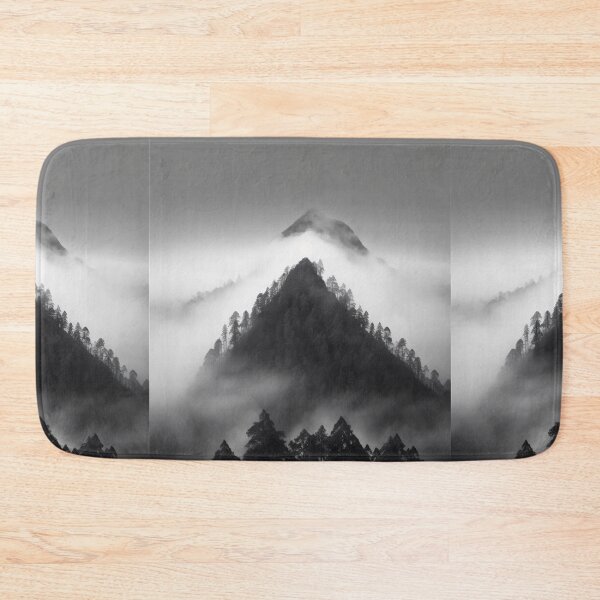 Item preview, Volcano, Mountains, Trees, Fog, Indonesia, Nature, Landscape designed and sold by Brewyart Creative Design.