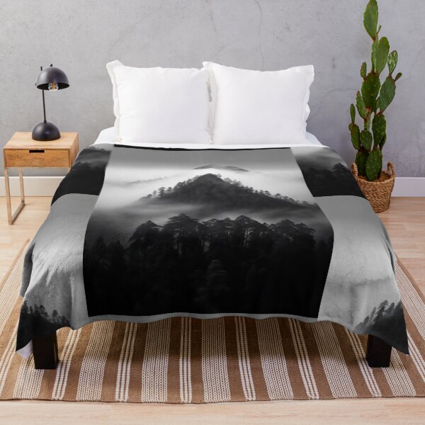 Item preview, Volcano, Mountains, Trees, Fog, Indonesia, Nature, Landscape designed and sold by Brewyart Creative Design.