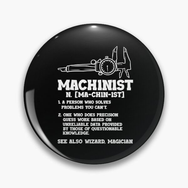 Item preview, Machinist Craft Machine Operator Plant Operator designed and sold by Pubi.
