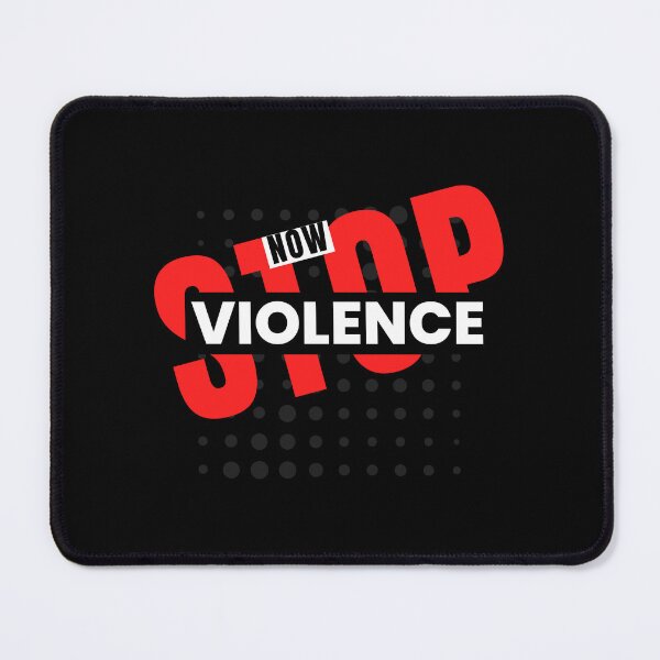 Item preview, Stop Violence Now Motivational Design designed and sold by DigitalMagShop.