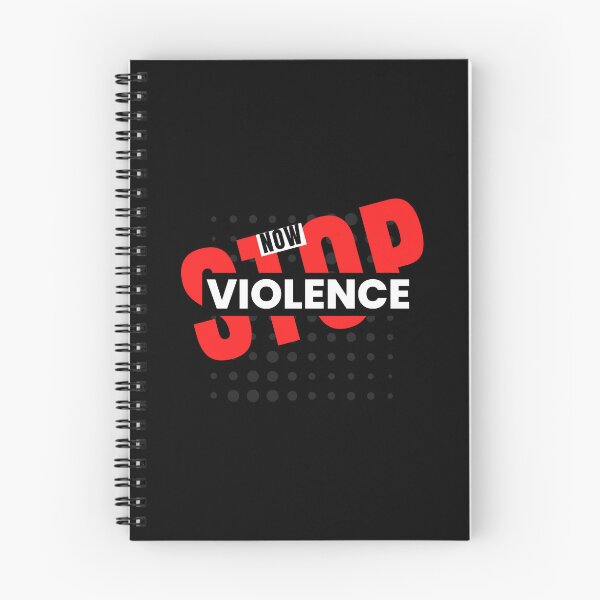 Item preview, Stop Violence Now Motivational Design designed and sold by DigitalMagShop.