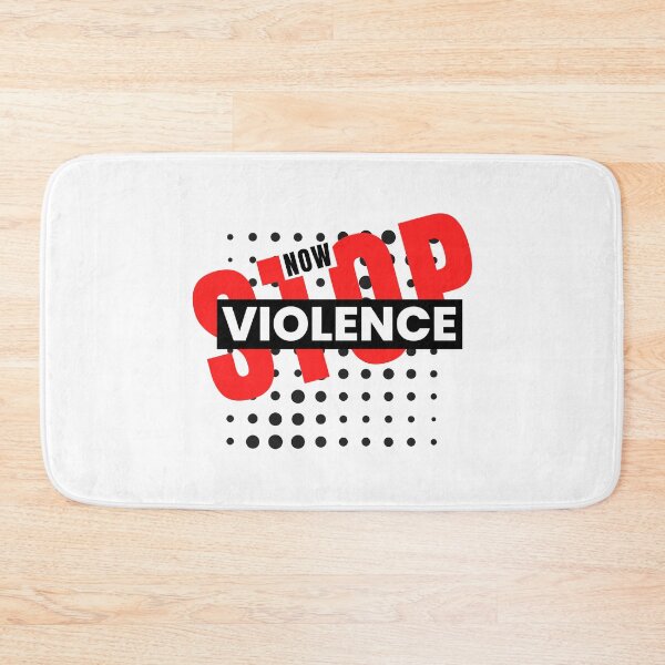 Item preview, Stop Violence Now Motivational Design designed and sold by DigitalMagShop.