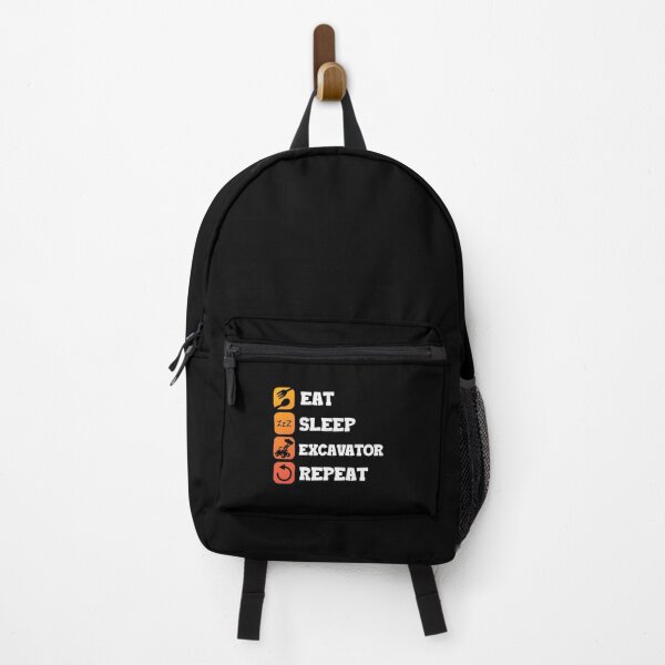 Item preview, Eat Sleep Repeat Excavator Operator Backhoe designed and sold by Pubi.