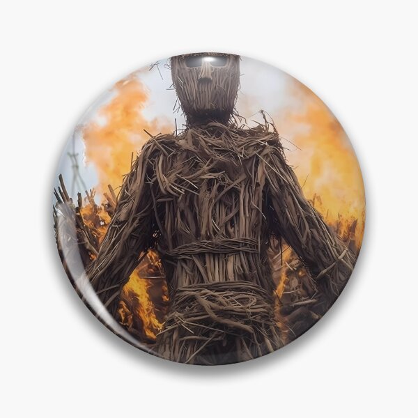 Item preview, The Burning Effigy: A Wicker Man Tribute designed and sold by landletsy.
