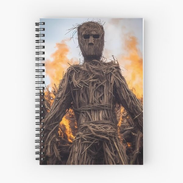 Item preview, The Burning Effigy: A Wicker Man Tribute designed and sold by landletsy.