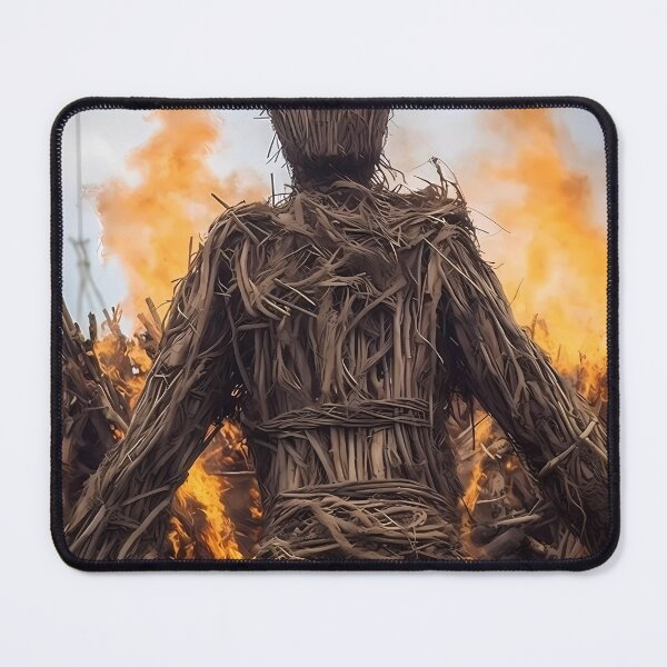 Item preview, The Burning Effigy: A Wicker Man Tribute designed and sold by landletsy.