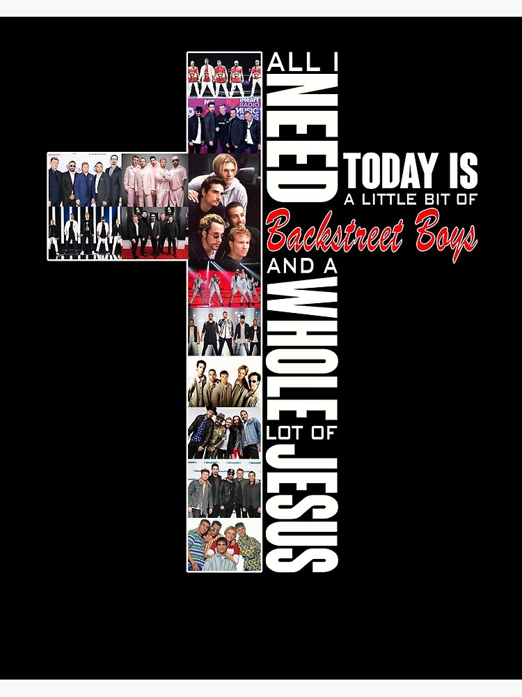 Backstreet Boys Members Circle Poster by Words N Graphic - Pixels