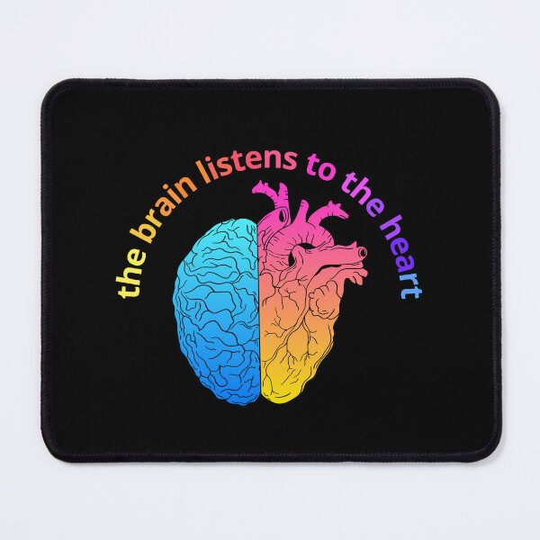 Item preview, The brain listens to the heart designed and sold by Dwarf7.
