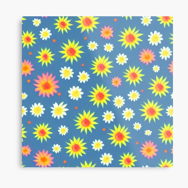 Patterns Ysa Style Metal Print