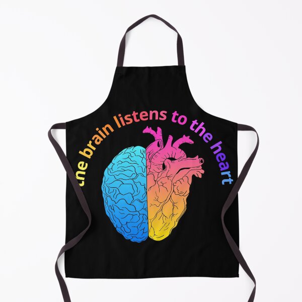 Item preview, The brain listens to the heart designed and sold by Dwarf7.