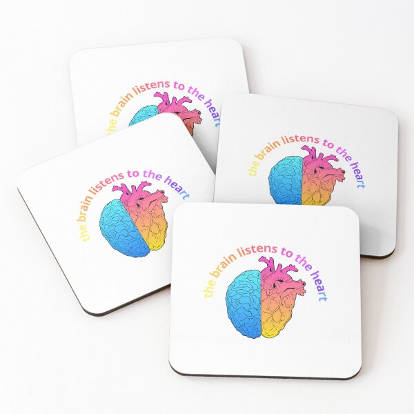 Item preview, The brain listens to the heart designed and sold by Dwarf7.